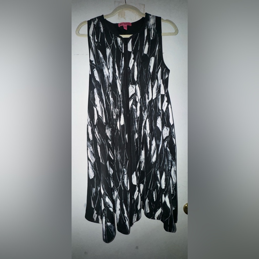 Worn once - Betsey Johnson Black dress